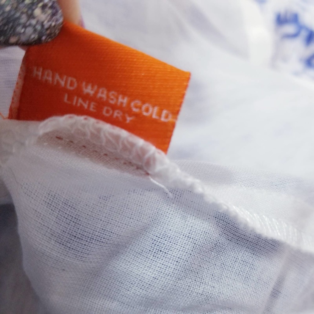 Oliphant Blue and White Mini Dress - Picture 11 of 12